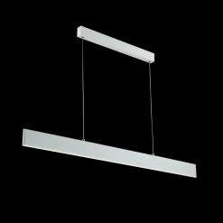 Sklep Kaja Długa lampa wisząca biała listwa LED P010PL-L30W STEP | Kaja biały Discount