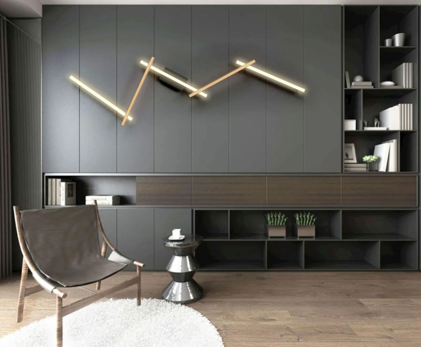 Sklep Kaja Długa, ledowa lampa sufitowa plafon WF 7021-506 RIMINI | Kaja* Plafony Nowoczesne|Lampy Led