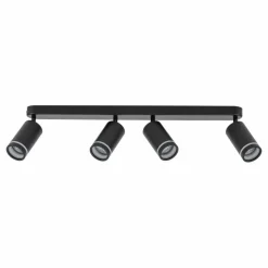 Sklep Kaja Długa listwa natynkowa, ruchome spoty TK 6916 JET BLACK | Kaja Cheap