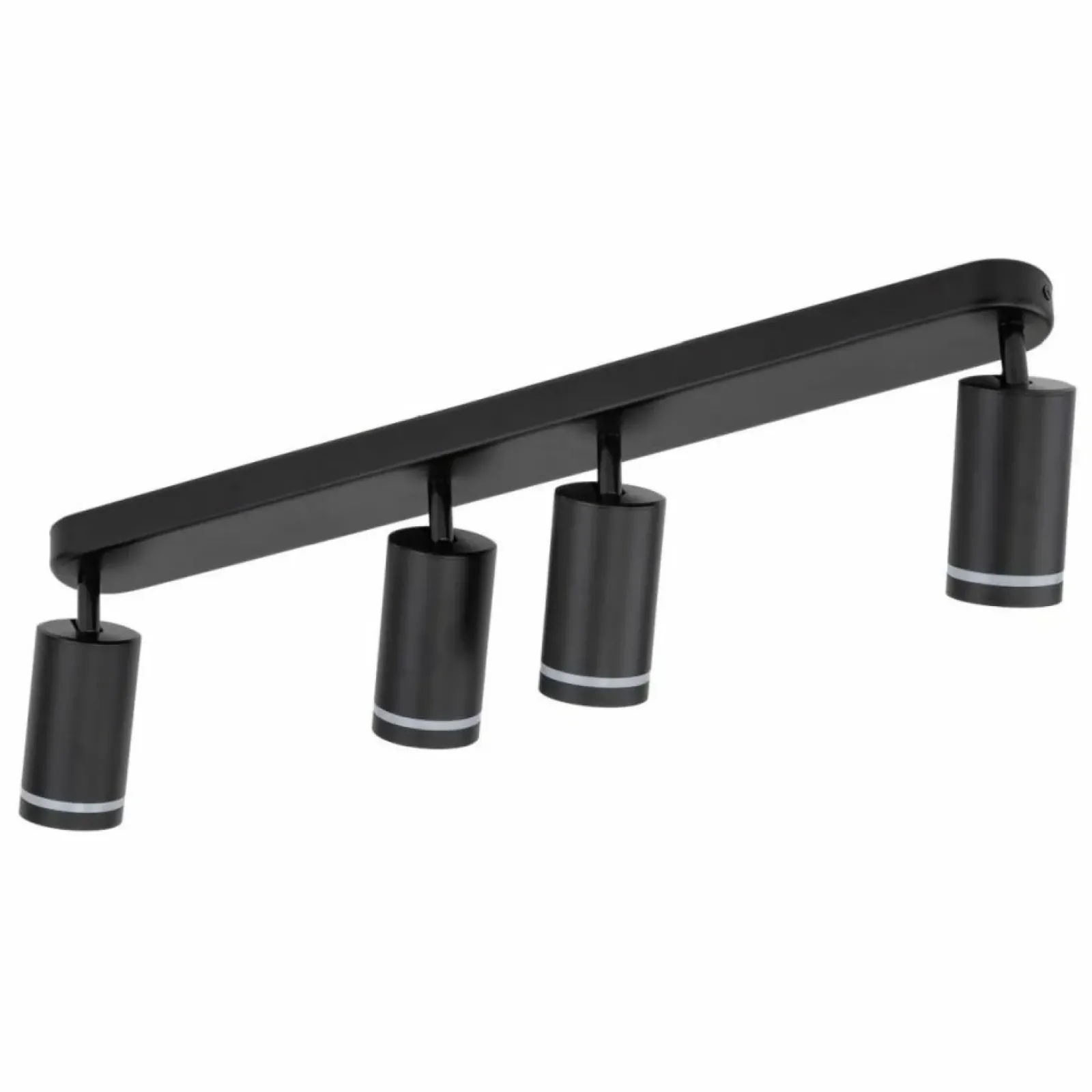 Sklep Kaja Długa listwa natynkowa, ruchome spoty TK 6916 JET BLACK | Kaja Cheap
