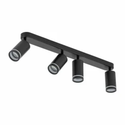 Sklep Kaja Długa listwa natynkowa, ruchome spoty TK 6916 JET BLACK | Kaja Cheap