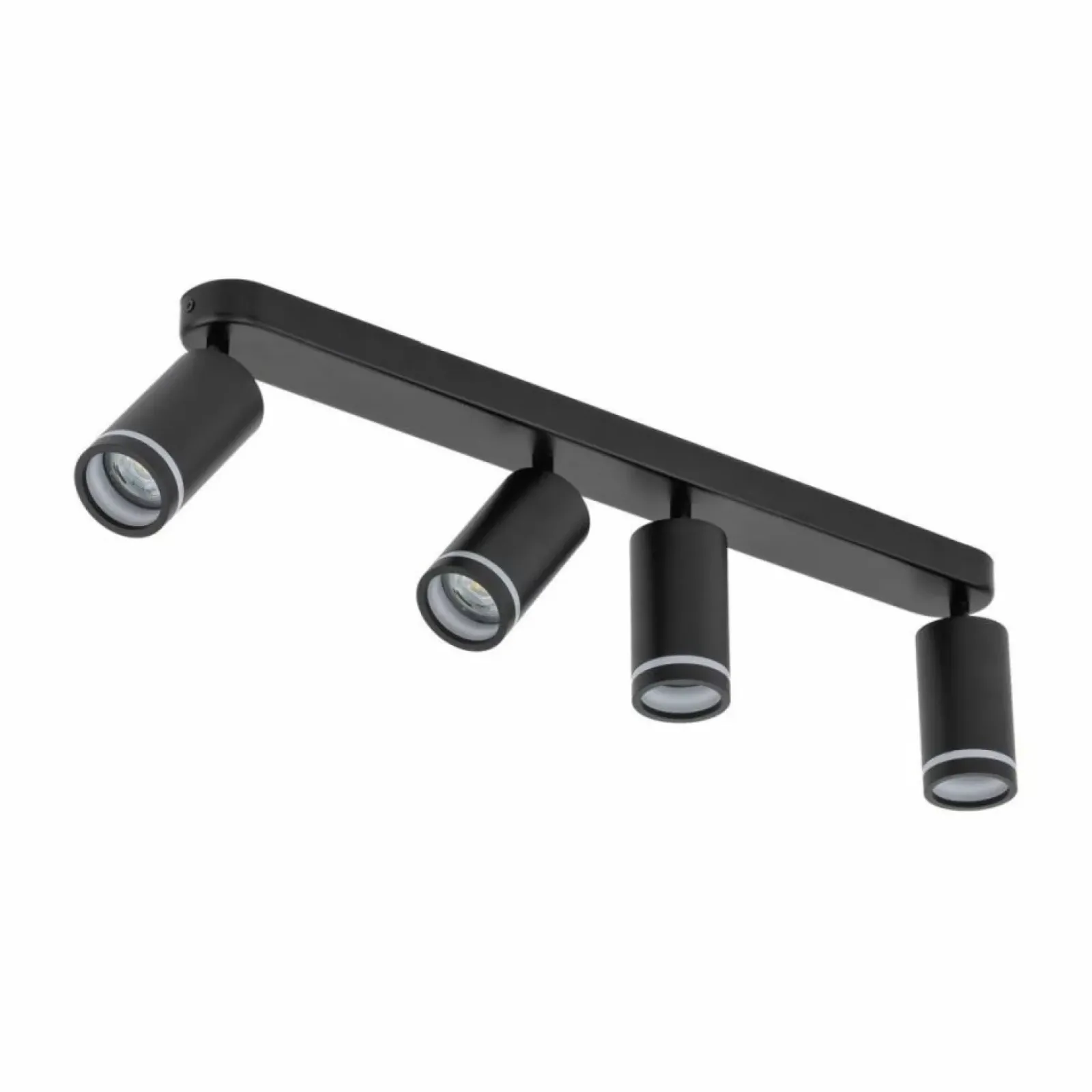 Sklep Kaja Długa listwa natynkowa, ruchome spoty TK 6916 JET BLACK | Kaja Cheap