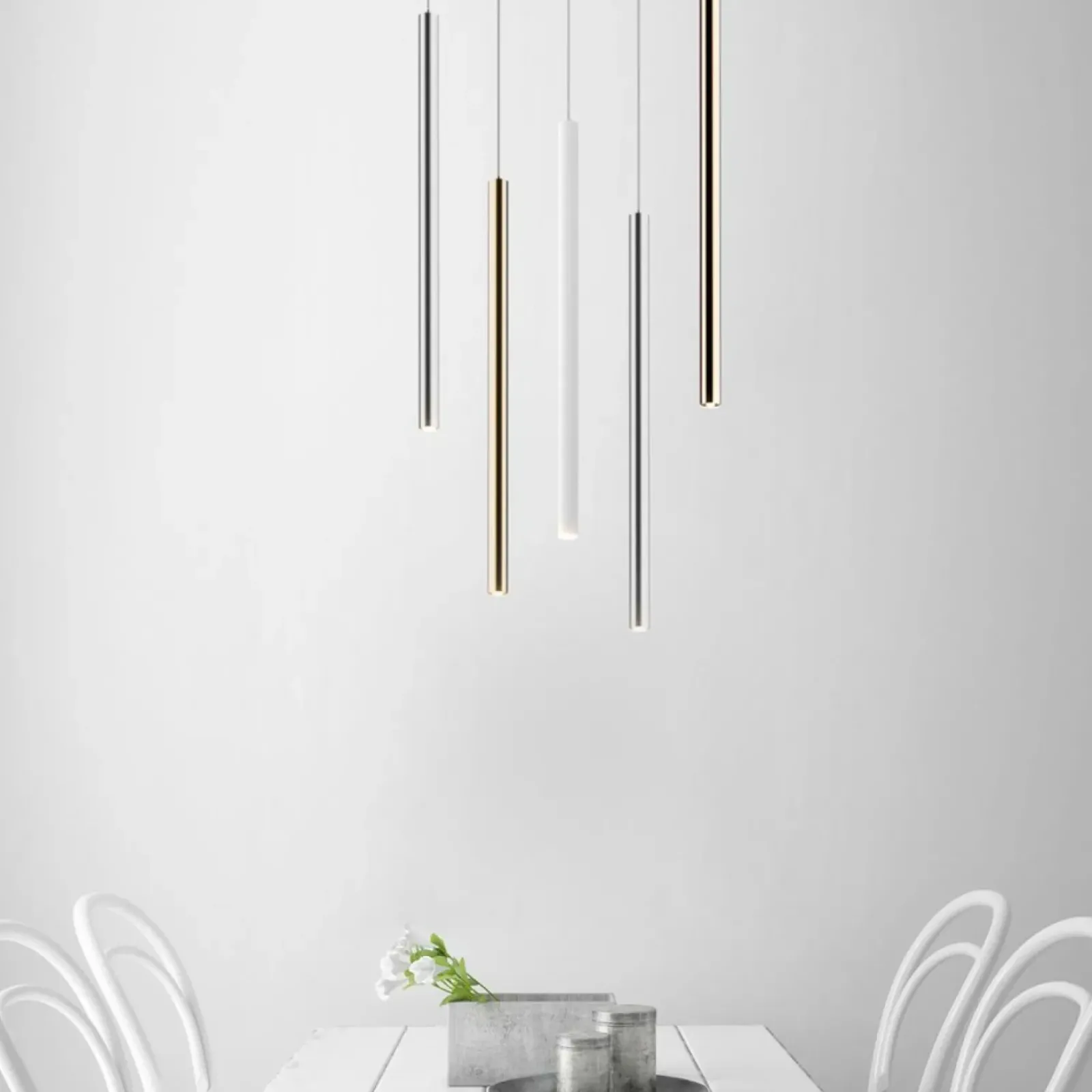 Sklep Kaja Długa, punktowa lampa wisząca P0461-01A-F7F7 LOYA| Kaja Oświetlenie Store