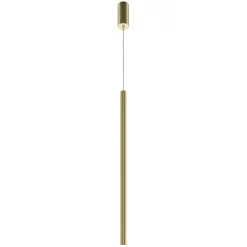 Sklep Kaja Długa, złota lampa wisząca, tuba MOD160PL-L6G4K1 z serii PRO EXTRA Store