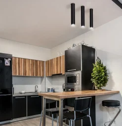 Sklep Kaja Długi downlight natynkowy 30cm GU10 K-4406 MILE BLACK | Kaja* Spoty - Tuby I Boxy