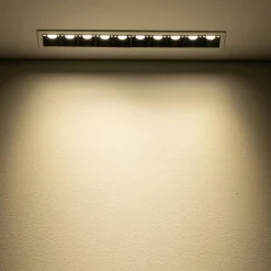 Sklep Kaja Długi, ledowy reflektor wpustowy 28cm 30° 3000K 10045 MINI LED | Kaja* Lampy Led|Oprawy Podtynkowe