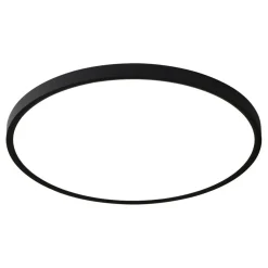 Sklep Kaja Duży, czarny plafon LED ⌀60cm LP-2505/1C-60 BK CALIFORNIA | Kaja* Lampy Led|Plafony Nowoczesne