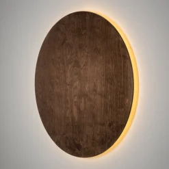 Sklep Kaja Duży kinkiet z drewna ⌀50cm 3000K 11292 RING TIMBER LED | Kaja* Lampy Led