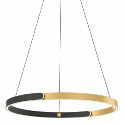 Sklep Kaja Dwukolorowa obręcz LED na zwisie MD4417-1M-3BGD LINOS | Kaja Flash Sale
