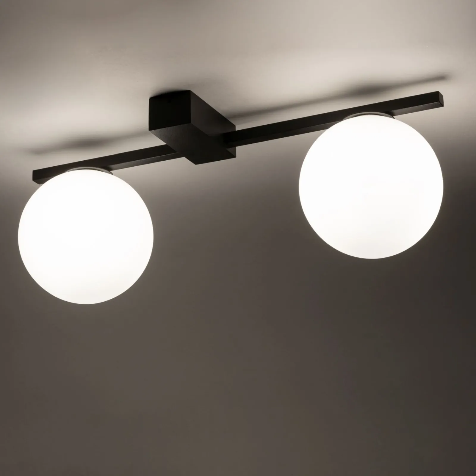 Sklep Kaja Dwupunktowa lampa sufitowa do sypialni 10300 PIK | Kaja Oświetlenie* Plafony Nowoczesne