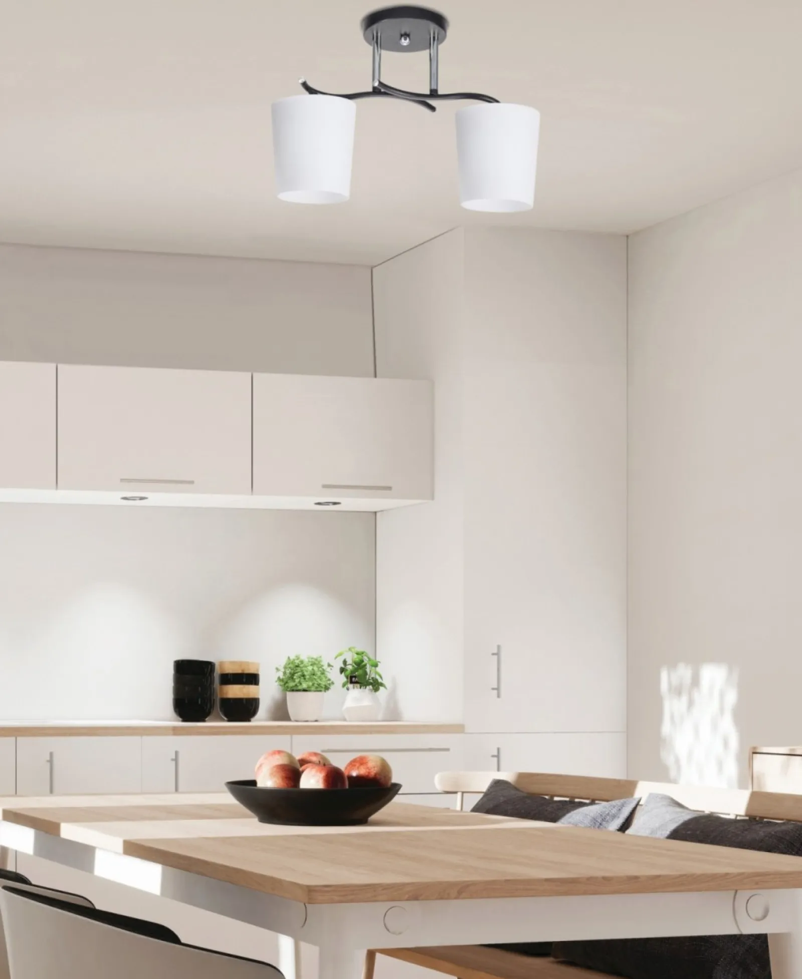 Sklep Kaja Dwupunktowa lampa sufitowa do holu 32-22653 ESNYR | Kaja Oświetlenie* Randole Tradycyjne