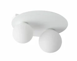 Sklep Kaja Dwupunktowa lampa sufitowa do salonu SIG 33265 z serii ARGON KOŁO biały Cheap