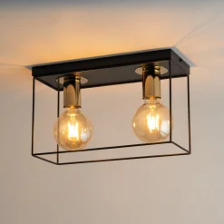 Sklep Kaja Dwupunktowa lampa sufitowa do korytarza SIG 40703 VOX | Kaja* Plafony Nowoczesne