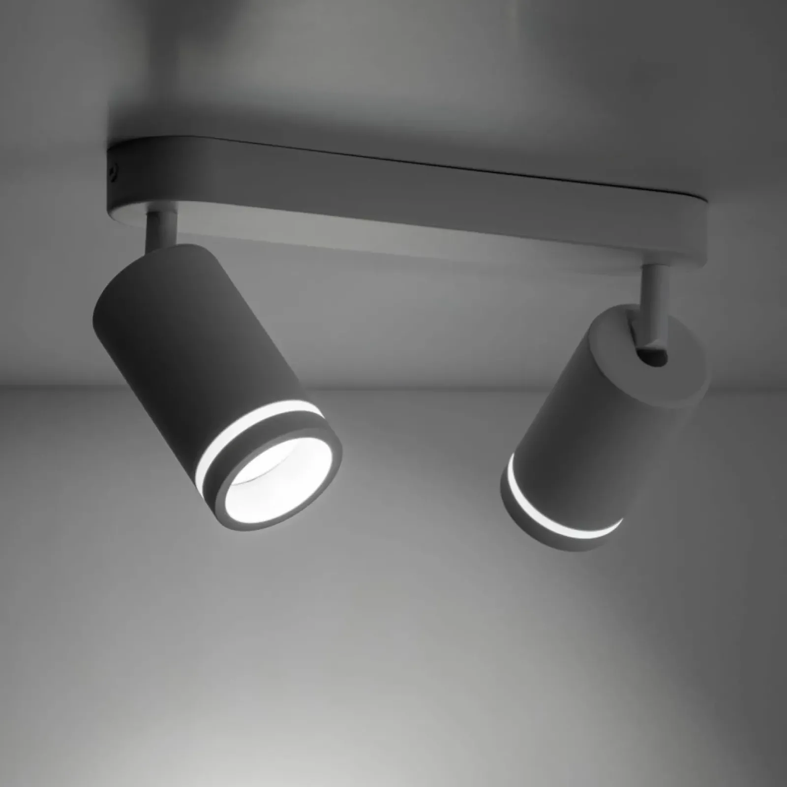 Sklep Kaja Dwupunktowa lampa sufitowa z reflektorami TK 6913 JET WHITE | Kaja Sale