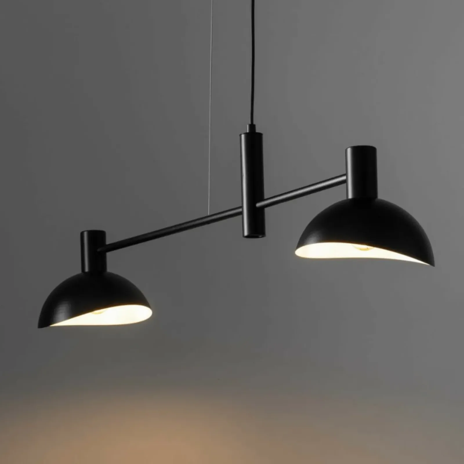Sklep Kaja Dwupunktowa lampa wisząca nad stół w jadalni SIG 40525 z serii ARTIS czarny Store
