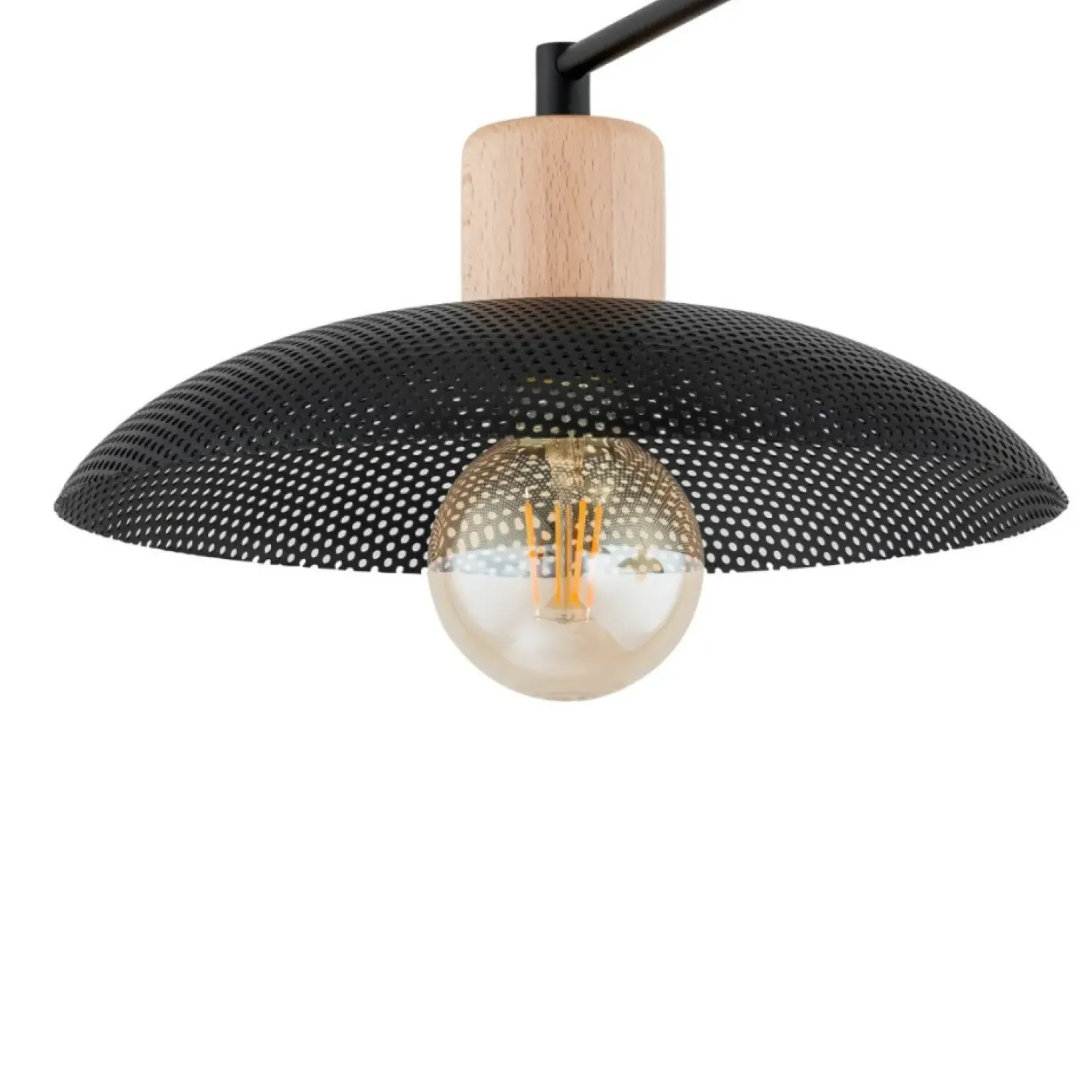 Sklep Kaja Dwupunktowa, metalowa lampa sufitowa 1318/2 KOBE | Kaja Oświetlenie czarny Cheap