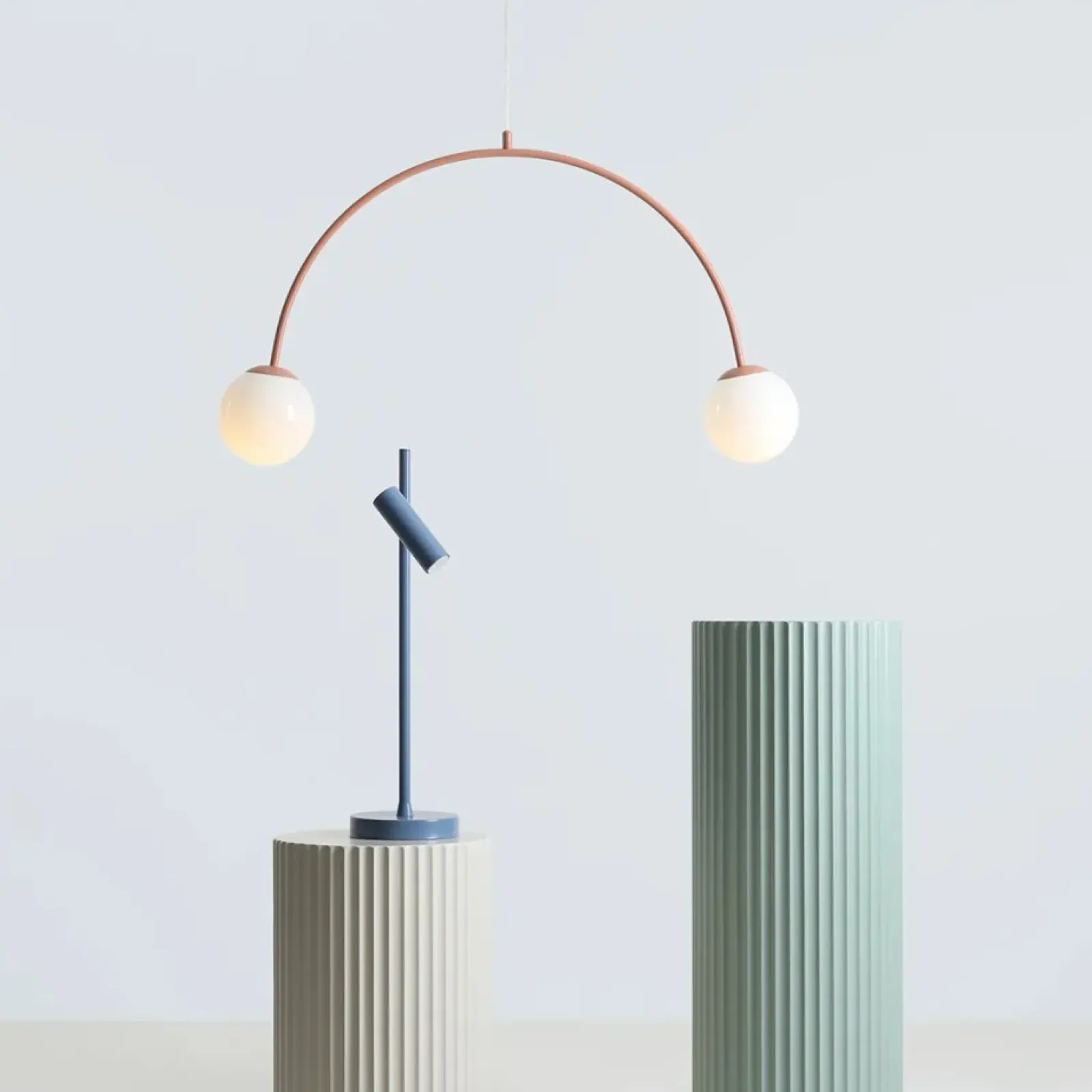 Sklep Kaja Dwupunktowa, łukowa lampa wisząca nad stół 1116H11 CORAL | Kaja Zadzwońporabattel.783200183(8-16)/mailsklep@kaja.com.pl Flash Sale