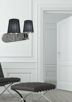 Sklep Kaja Dwupunktowy kinkiet z abażurami 22-53503 MILONGA | Kaja Oświetlenie* Kinkiety Tradycyjne