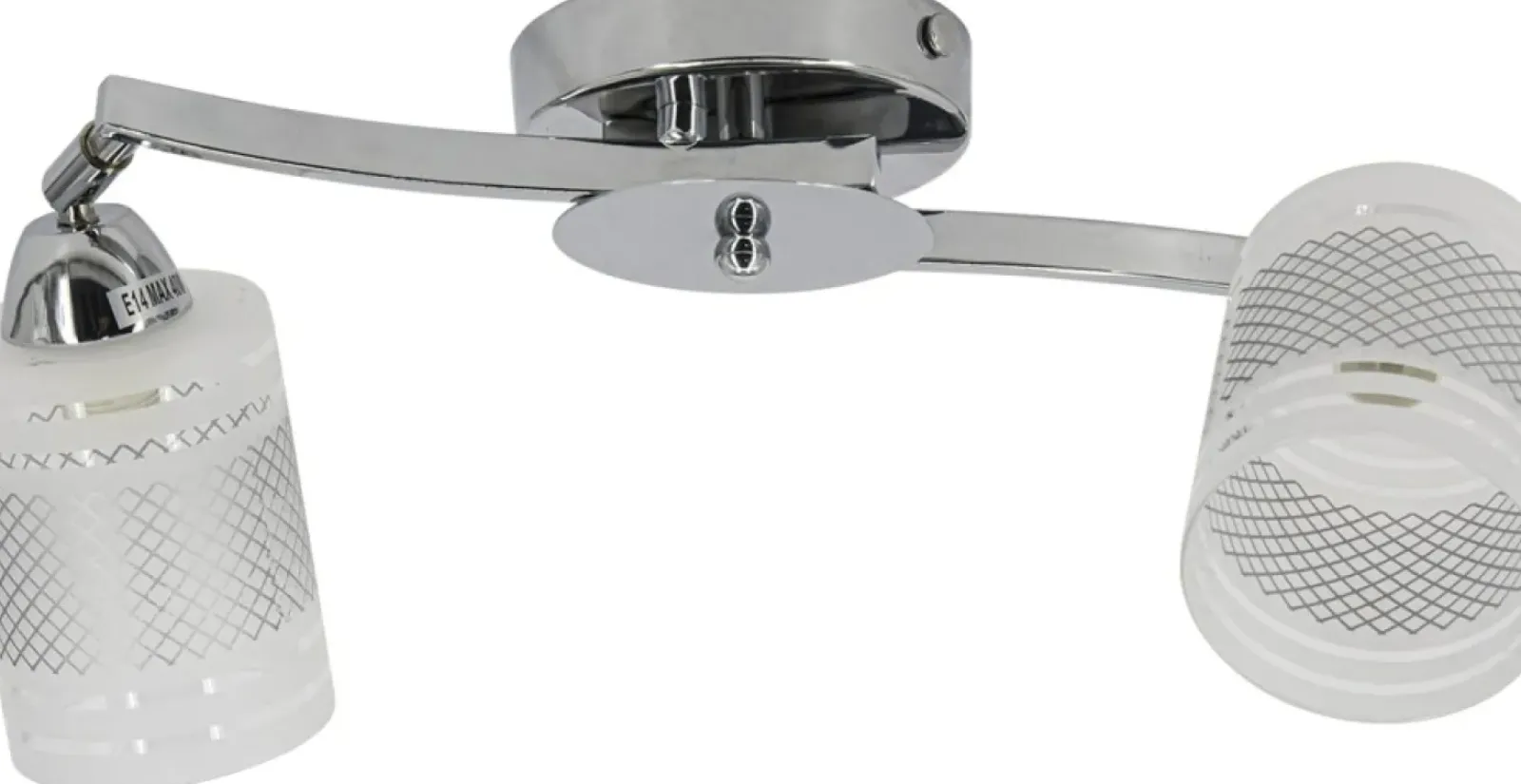 Sklep Kaja Dwuramienna lampa sufitowa, reflektor 9137/2 8C PINTO | Kaja Shop