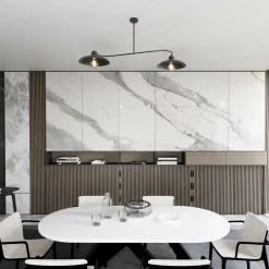 Sklep Kaja Dwuramienna lampa w stylu loftowym 1353/2 FOSTER 2 BLACK | Kaja* Randole Tradycyjne