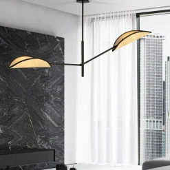 Sklep Kaja Dwuramienna, rustykalna lampa sufitowa 1160/2 VENE | Kaja Oświetlenie New
