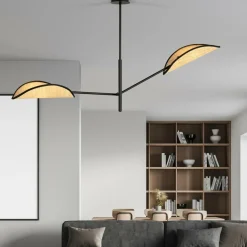 Sklep Kaja Dwuramienna, rustykalna lampa sufitowa 1160/2 VENE | Kaja Oświetlenie New