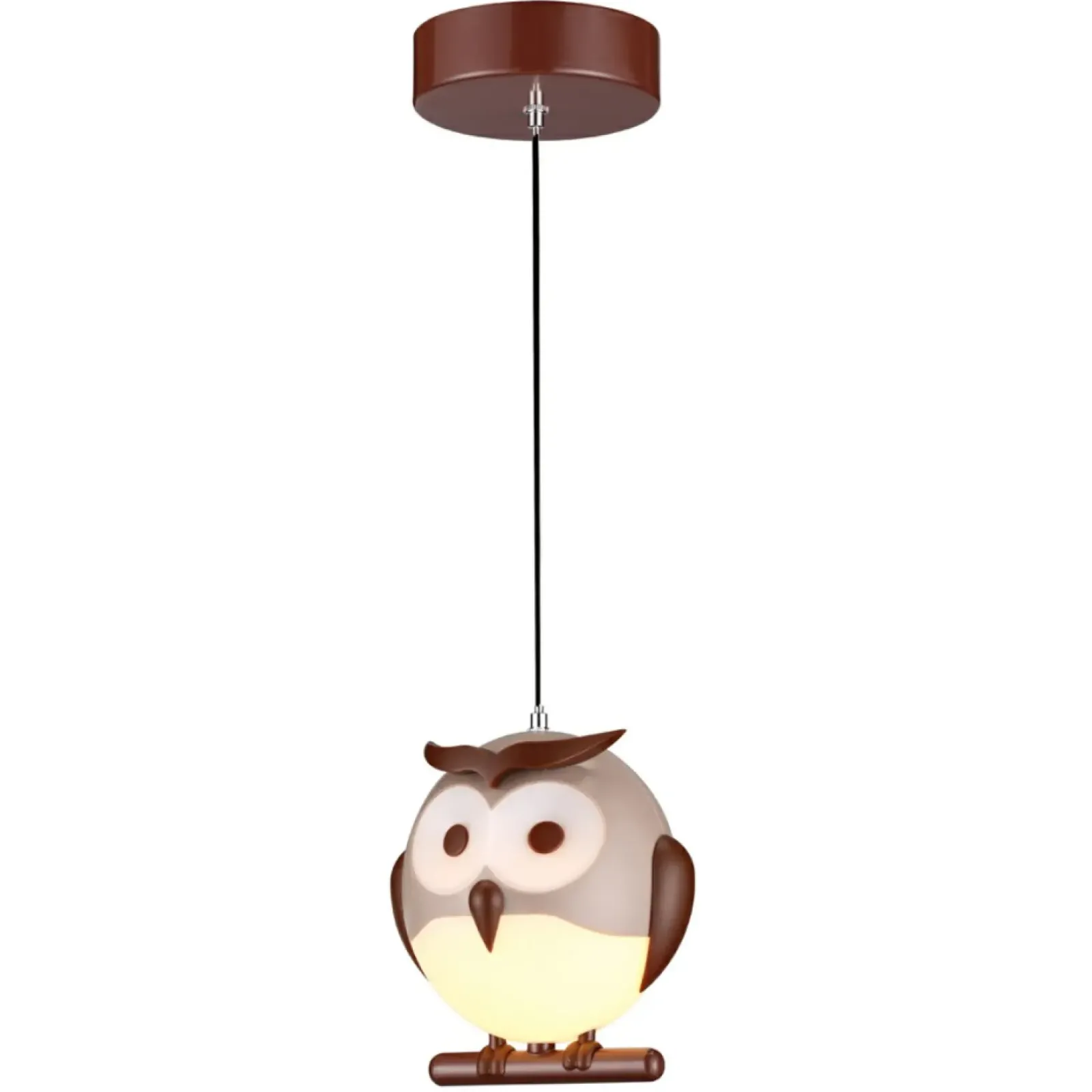 Sklep Kaja Dziecięca, dekoracyjna lampa wisząca sowa ML243 OWL | Kaja Oświetlenie Clearance