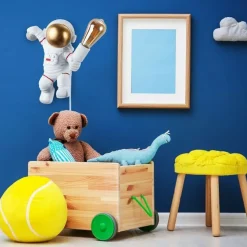 Sklep Kaja Dziecięca lampka stołowa astronauta ABR-KARD7 AMSTRONG | Kaja* Nowoczesne Lampki Stołowe