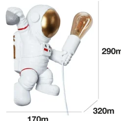 Sklep Kaja Dziecięca lampka stołowa astronauta ABR-KARD7 AMSTRONG | Kaja* Nowoczesne Lampki Stołowe