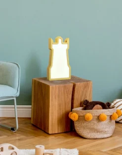 Sklep Kaja Dziecięca, żółta lampka na szafkę nocną 41-27238 TOWER | Kaja* Lampy Led