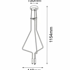 Sklep Kaja Efektowna, designerska lampa wisząca G9 ANT 5140 NO. VI | Kaja Clearance