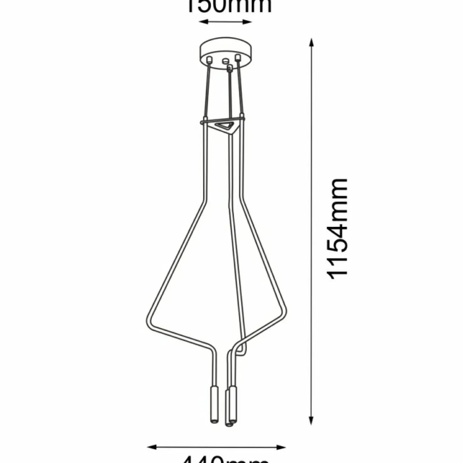 Sklep Kaja Efektowna, designerska lampa wisząca G9 ANT 5140 NO. VI | Kaja Clearance