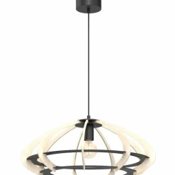 Sklep Kaja Efektowna, drewniana lampa wisząca LX 9989 OREBO | Kaja Oświetlenie Flash Sale