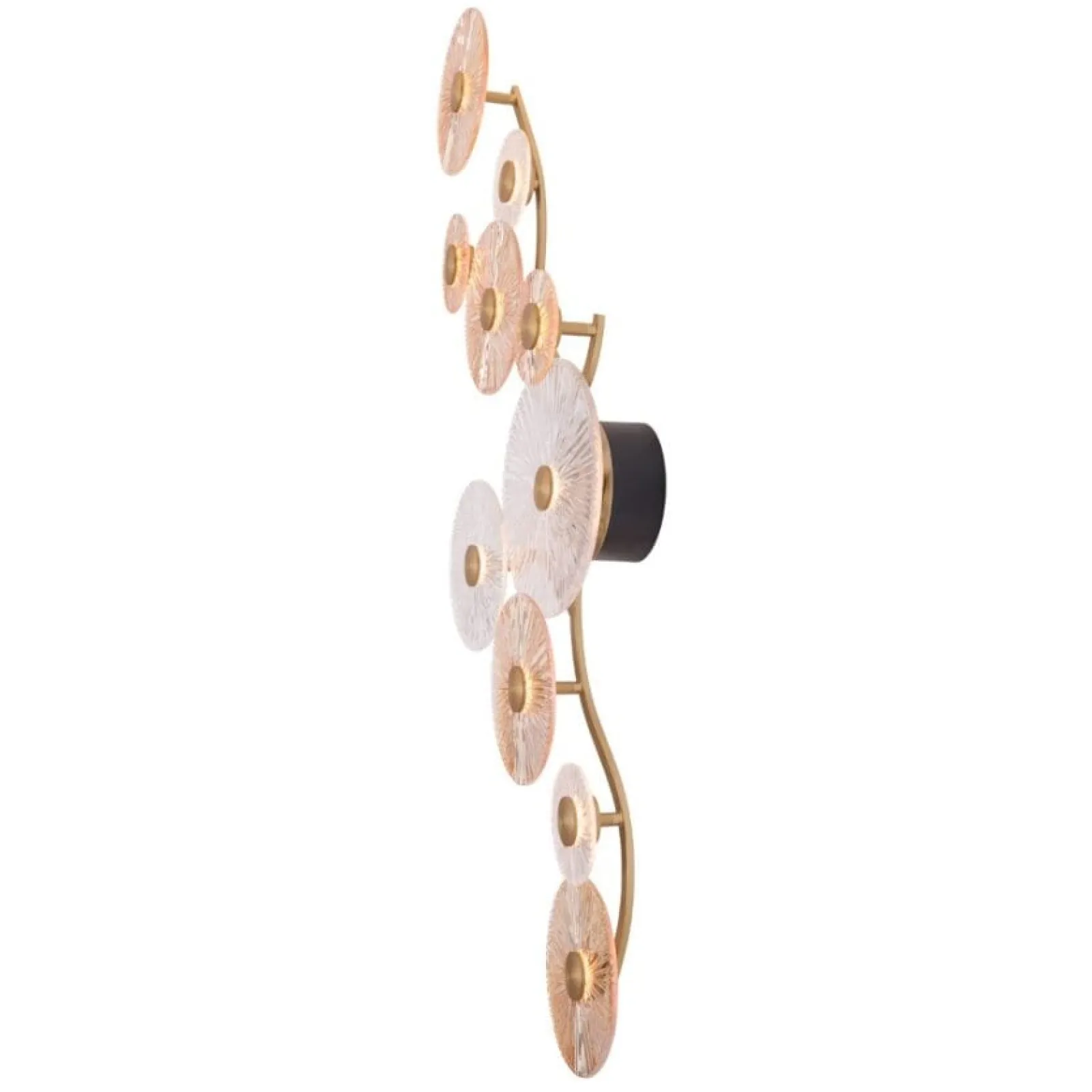 Sklep Kaja Efektowna, duża lampa ścienna z kołami MX W0354 ALLURE | Kaja* Lampy Led