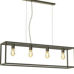 Sklep Kaja Efektowna, geometryczna lampa nad stół LX 4423 FRAME | Kaja Cheap