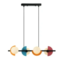 Sklep Kaja Efektowna, kolorowa lampa nad stół PND-37482-4-MLTI NAUTI | Kaja Flash Sale