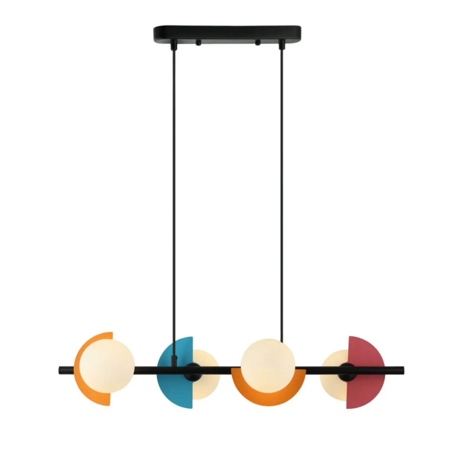 Sklep Kaja Efektowna, kolorowa lampa nad stół PND-37482-4-MLTI NAUTI | Kaja Flash Sale