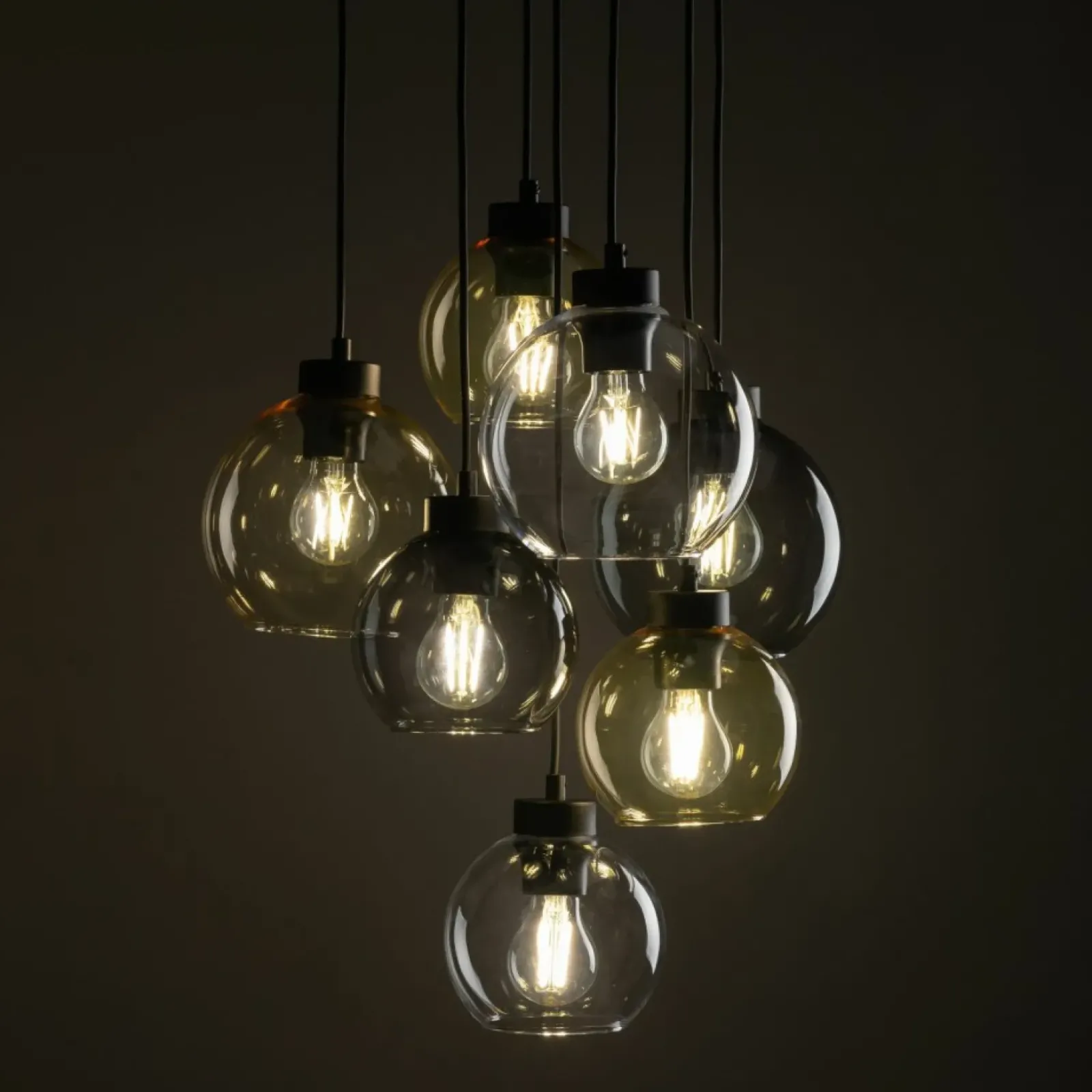Sklep Kaja Efektowna, kolorowa lampa wisząca TK 10246 CUBUS MIX | Kaja Outlet