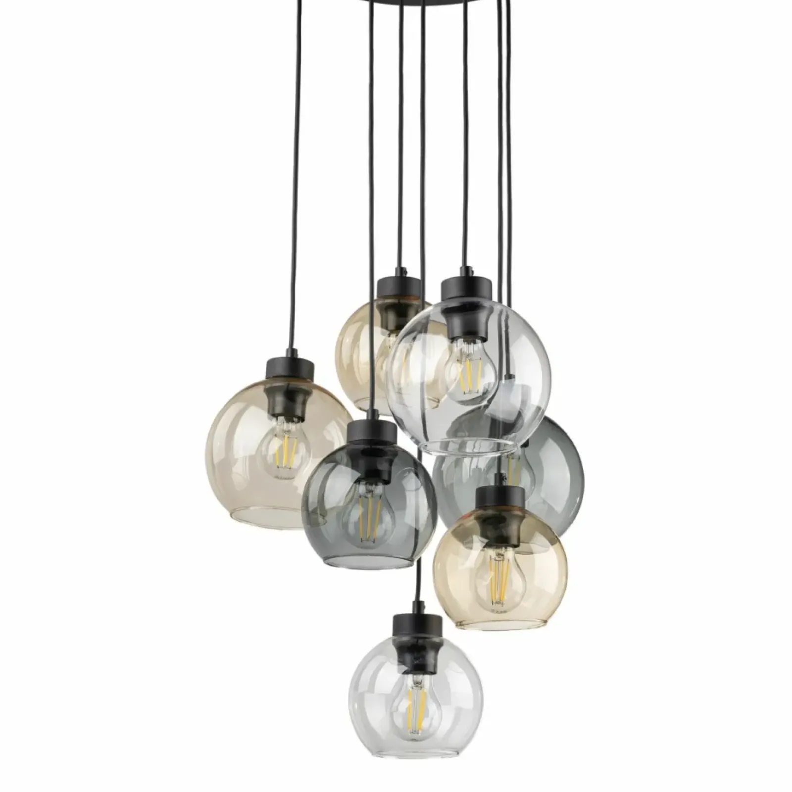 Sklep Kaja Efektowna, kolorowa lampa wisząca TK 10246 CUBUS MIX | Kaja Outlet
