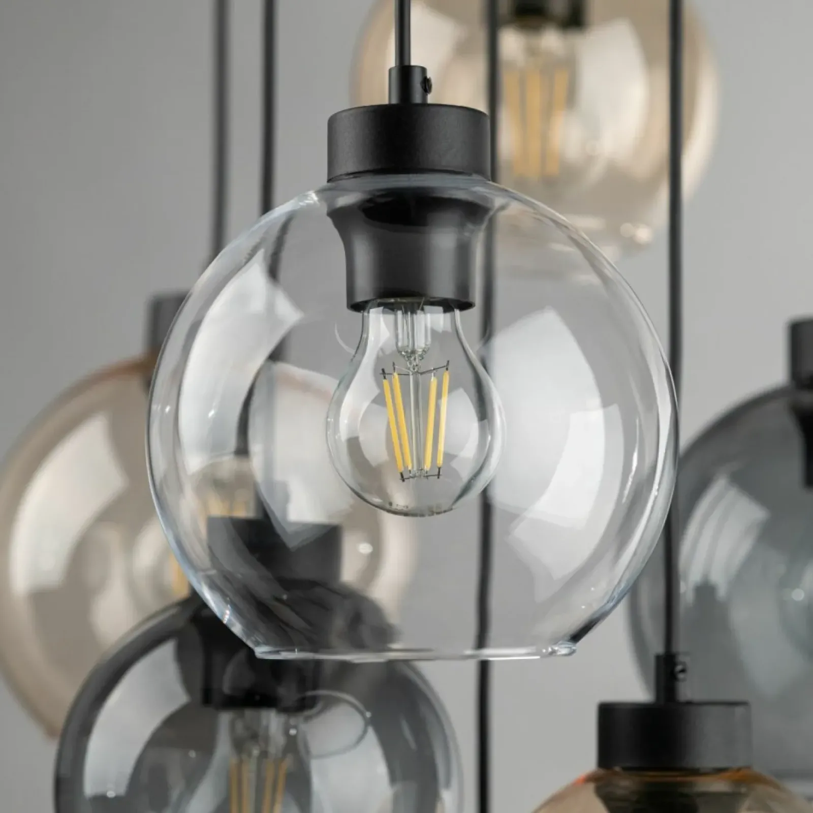 Sklep Kaja Efektowna, kolorowa lampa wisząca TK 10246 CUBUS MIX | Kaja Outlet
