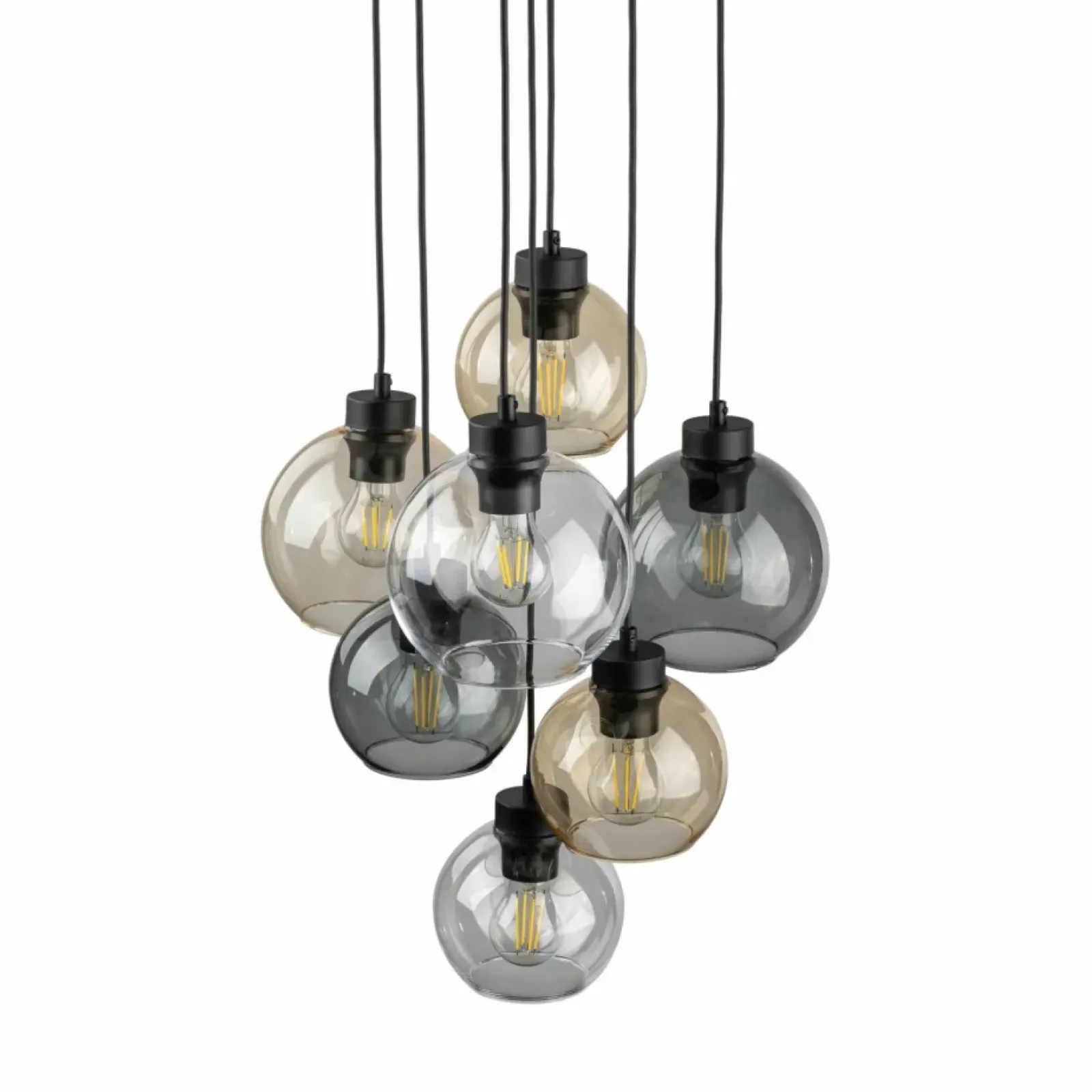 Sklep Kaja Efektowna, kolorowa lampa wisząca TK 10246 CUBUS MIX | Kaja Outlet