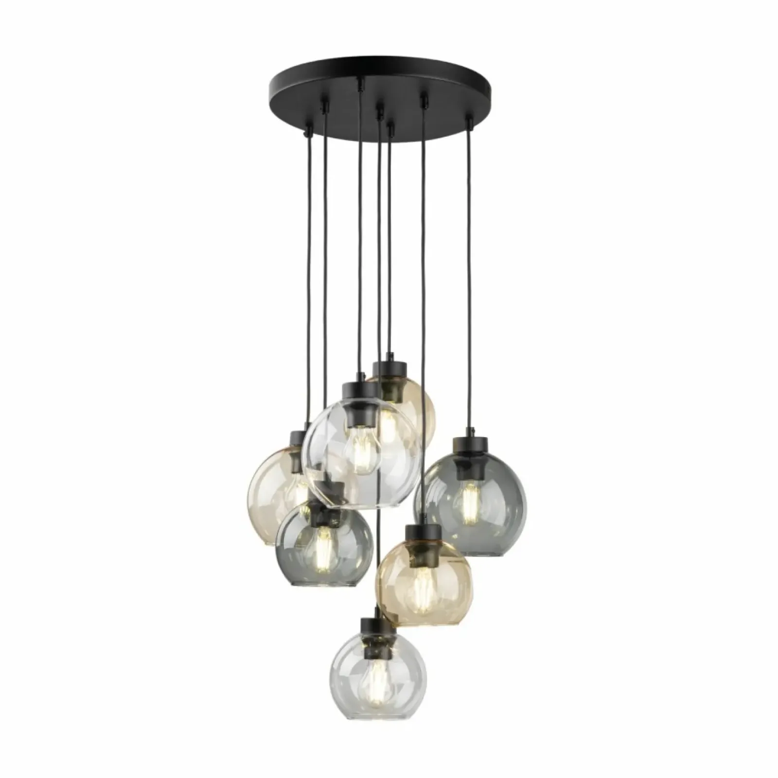 Sklep Kaja Efektowna, kolorowa lampa wisząca TK 10246 CUBUS MIX | Kaja Outlet