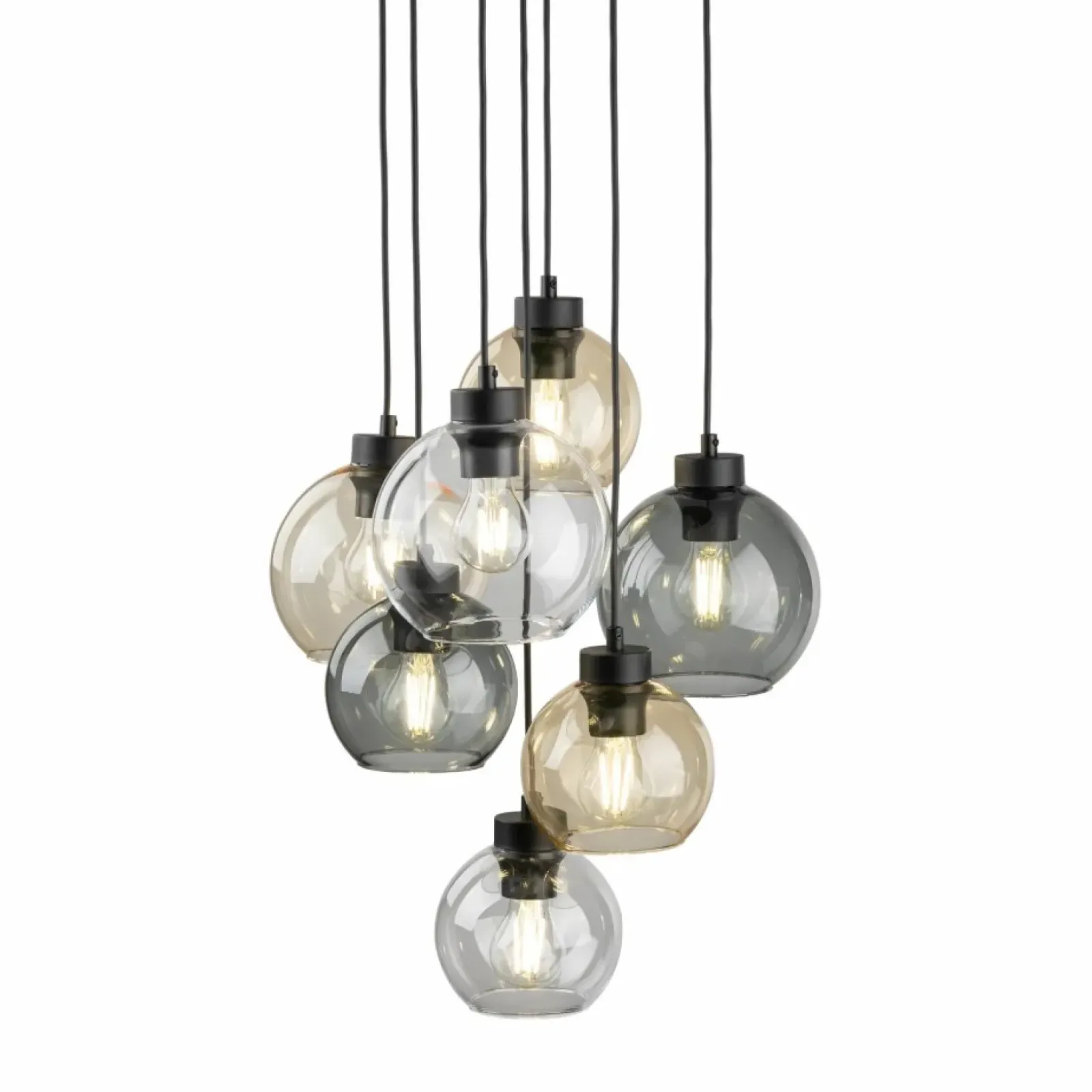 Sklep Kaja Efektowna, kolorowa lampa wisząca TK 10246 CUBUS MIX | Kaja Outlet