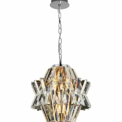 Sklep Kaja Efektowna, kryształowa lampa wisząca do sypialni ML0400 CROWN | Kaja Shop
