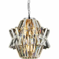 Sklep Kaja Efektowna, kryształowa lampa wisząca do sypialni ML0400 CROWN | Kaja Shop