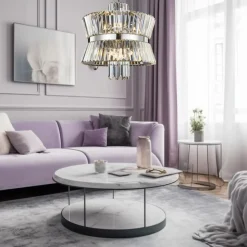 Sklep Kaja Efektowna, kryształowa lampa na łańcuchu ML0406 AURELIA | Kaja Flash Sale