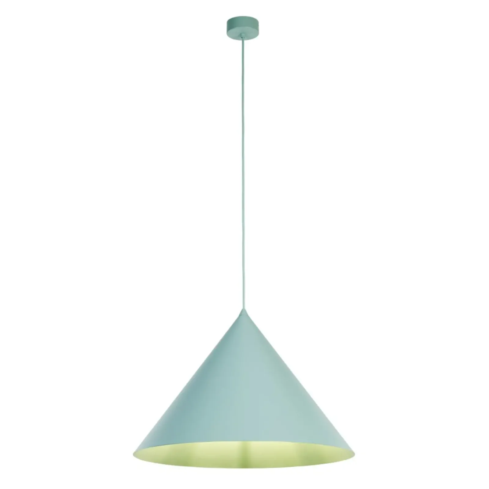 Sklep Kaja Efektowna lampa do pokoju dziecka TK 10087 CONO MINT | Kaja Shop