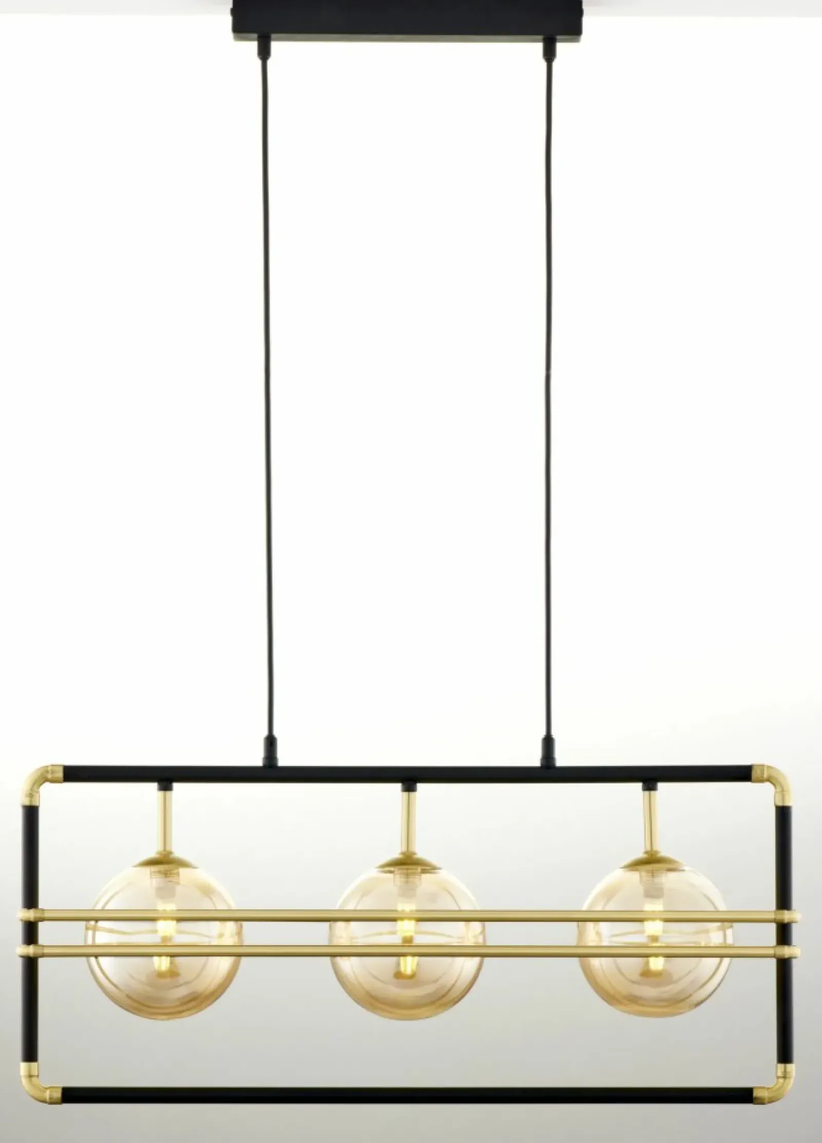 Sklep Kaja Efektowna lampa nad wyspę JUP 2027 FR 3 CZ/MS BU z serii FIO New