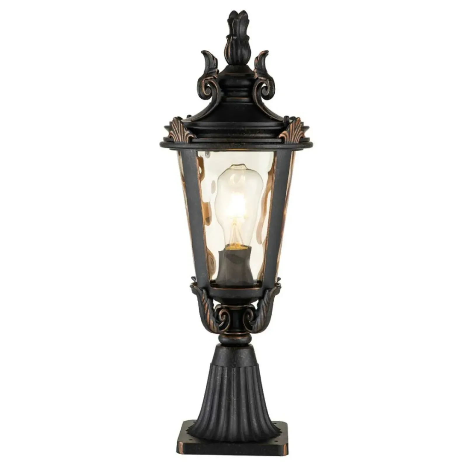 Sklep Kaja Efektowna lampa stojąca, czarna BT3-M z serii BALTIMORE* Lampy Ogrodowe Stojące