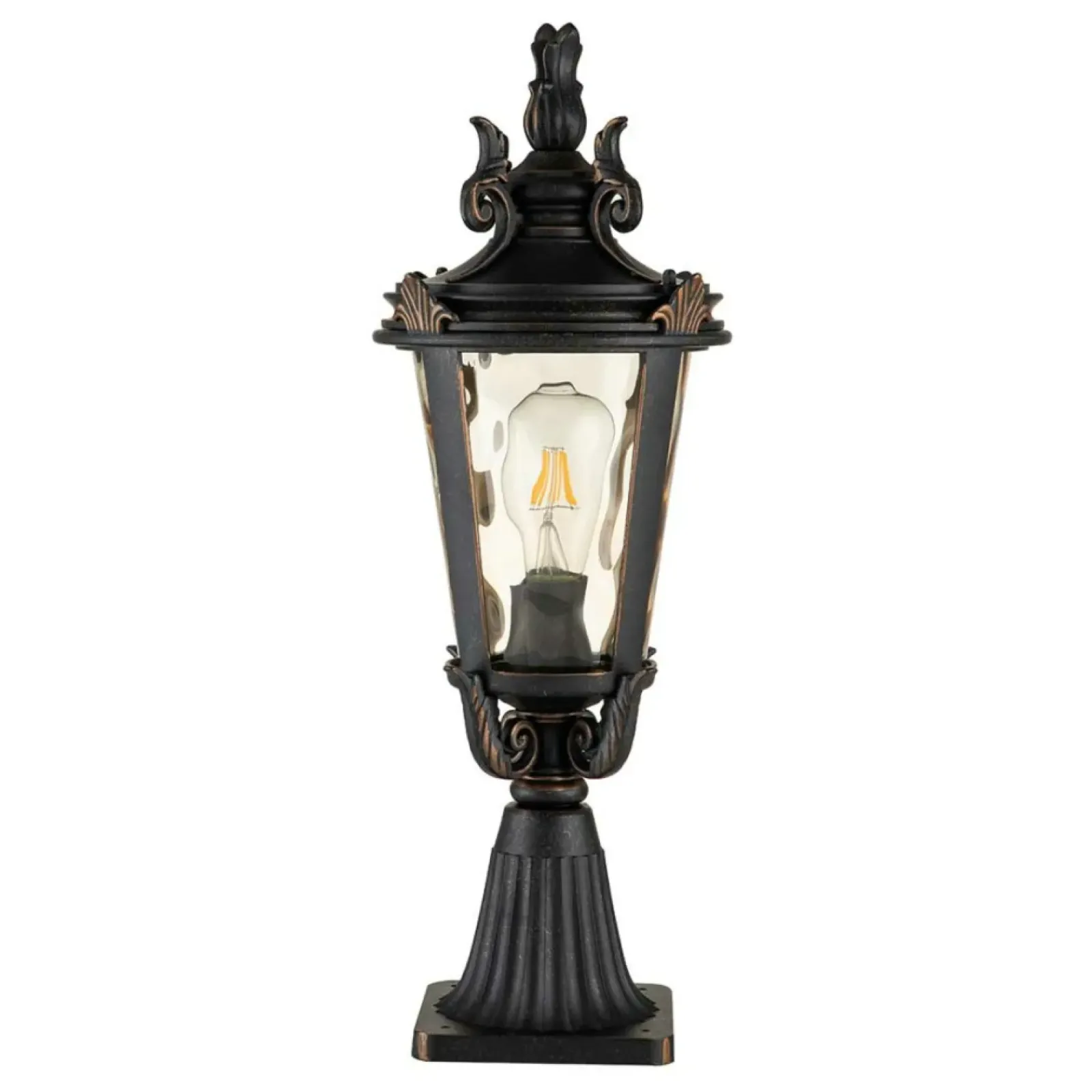 Sklep Kaja Efektowna lampa stojąca, czarna BT3-M z serii BALTIMORE* Lampy Ogrodowe Stojące
